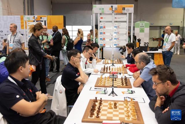 九游娱乐：国际象棋——奥林匹克团体赛：中国不敌美国(图5)