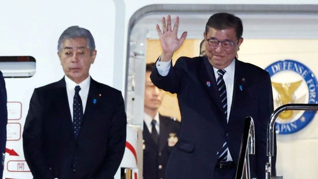 4国领导人集体访华同样受邀的石破茂拒中方好意已启程赴美(图3)