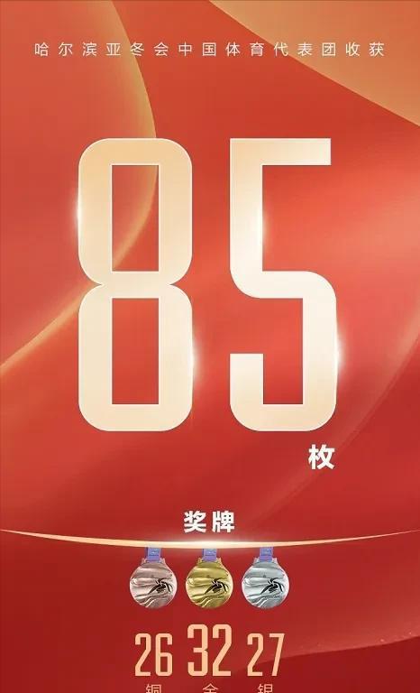 亚冬会收官！各国奖牌数差距：韩国45枚日本37枚中国呢？(图22)