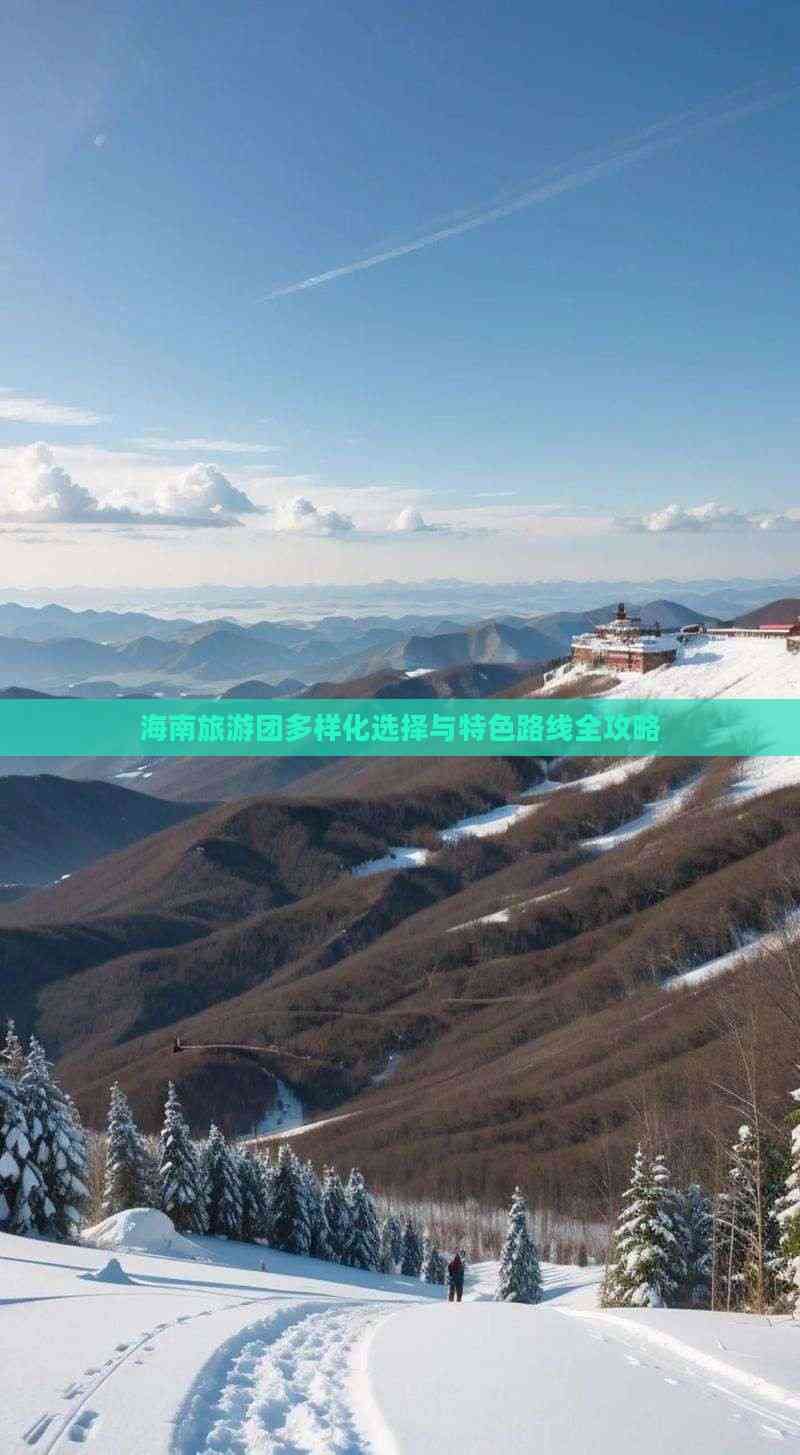 海南旅游团多样化选择与特色路线全攻略