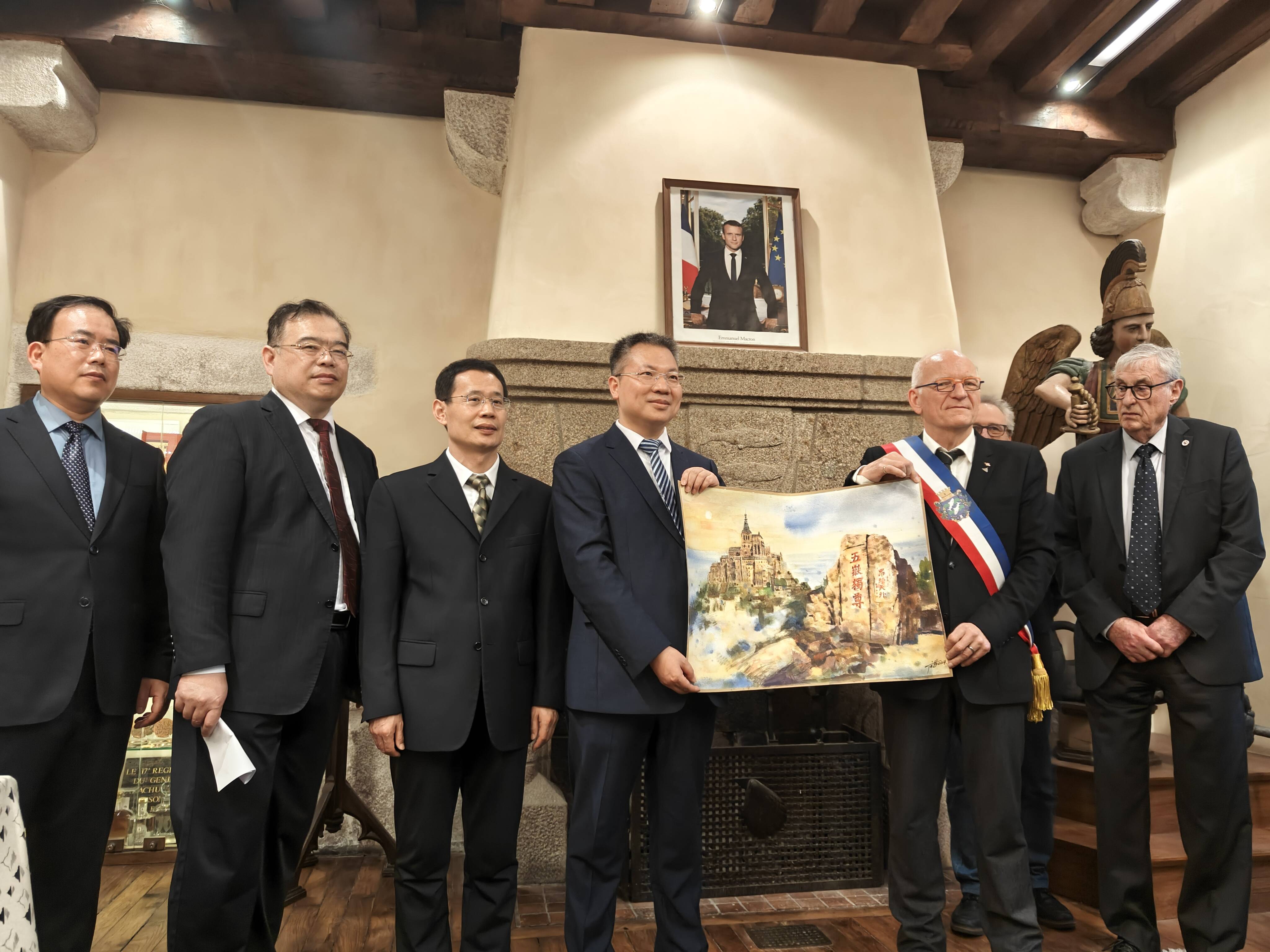 九游娱乐文化：山东友城故事多｜坐拥自然与文化双遗产泰安以山为媒谱写国际交往新篇章(图2)