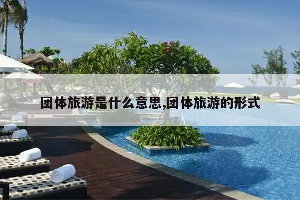 九游娱乐：团体旅游是什么意思团体旅游的形式(图1)