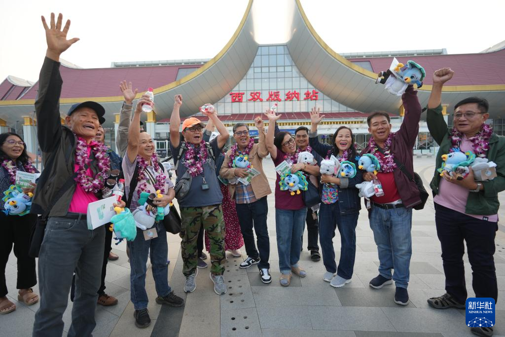 首个东盟国家旅游团免签入境云南西双版纳(图5)