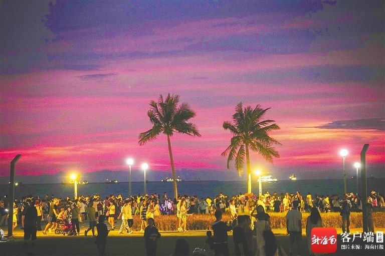 chill、嗨、美海南的夜有了“立体表情”(图1)