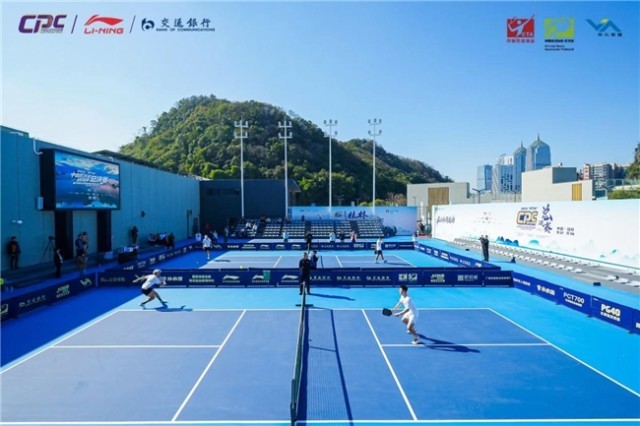 九游娱乐：挥拍桂林山水间：中国匹克球巡回赛如何做实「跟着赛事去旅行」？(图14)