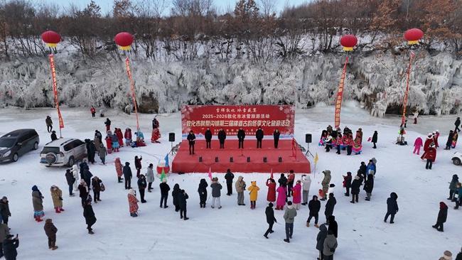 敦化市秋梨沟镇第三届横道古韵冬季文旅活动开启(图4)